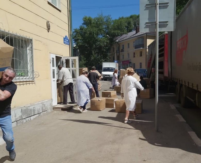 В Ульяновск из Москвы прибыли 20 тысяч комплектов средств индивидуальной защиты