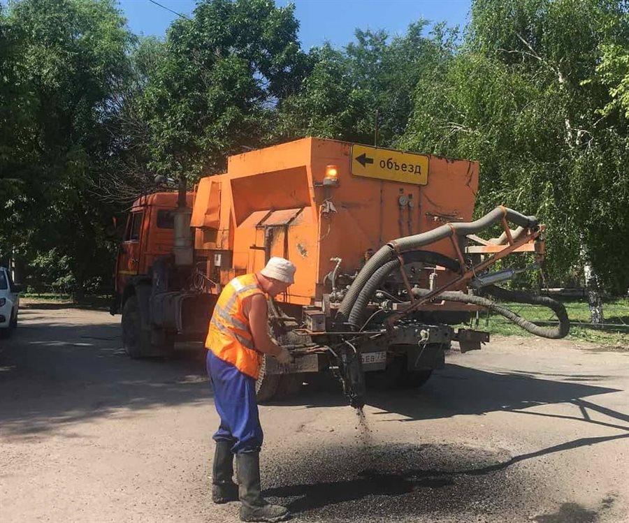 21 улицу ремонтируют сегодня дорожники Ульяновска