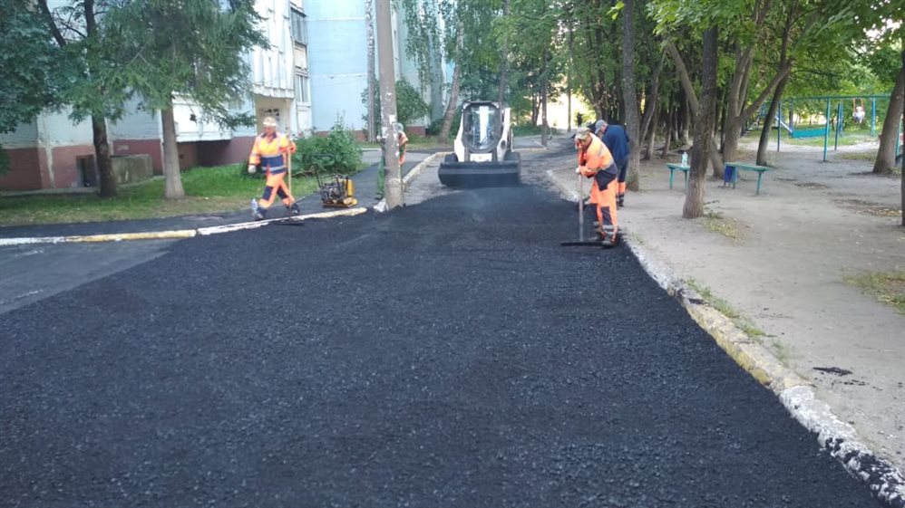 Дороги, тротуары и дворы ремонтируют сегодня в Ульяновске