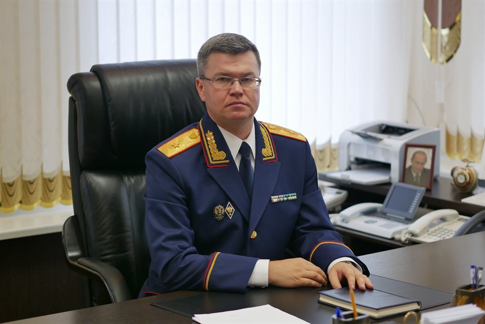 Руководитель ульяновского следкома получил высшую ведомственную награду