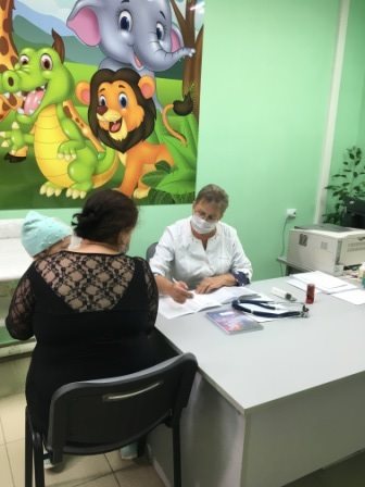 В Инзенском районе после ремонта открылась детская поликлиника
