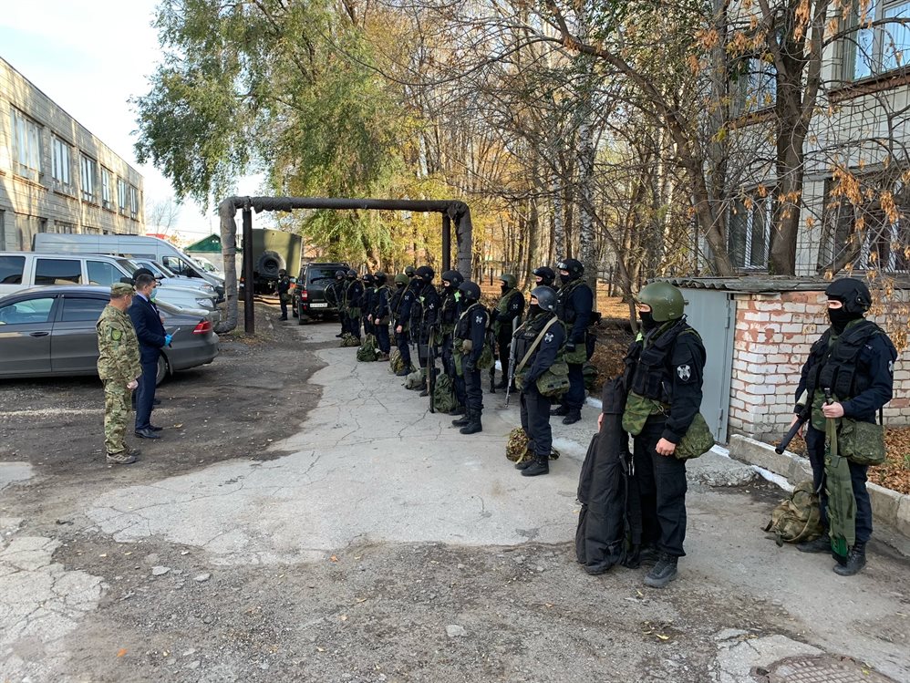 В Ульяновской области в Октябрьском обезвредили «террористов»