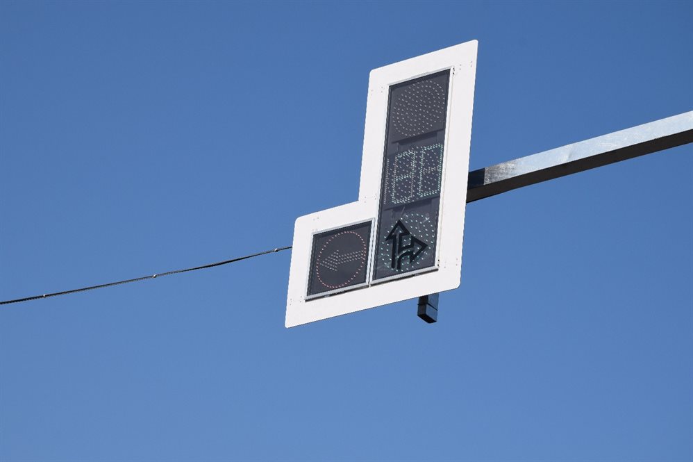 11 новых светофоров монтируют в Ульяновске