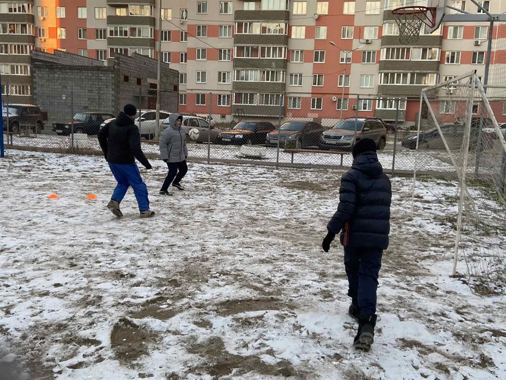 Для школьников Ульяновска организованы дворовые тренировки