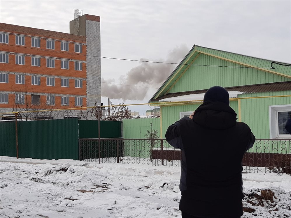 В Димитровграде мебельная фабрика загрязняет воздух