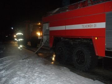 В посёлке Октябрьский горел многоквартирный дом. Пострадал человек