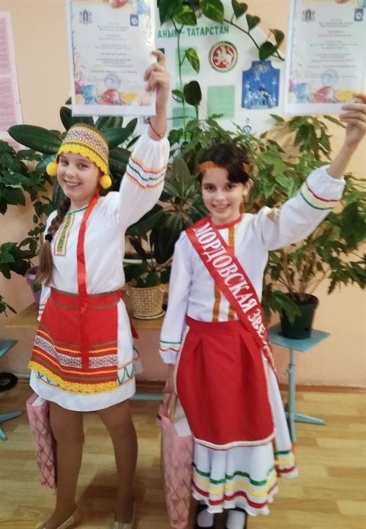 Мордовские красавицы из Ульяновского района покорили жюри
