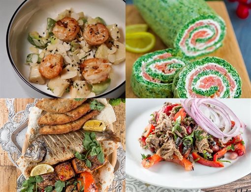 Рецепты из рыбы и морепродуктов на Новый год